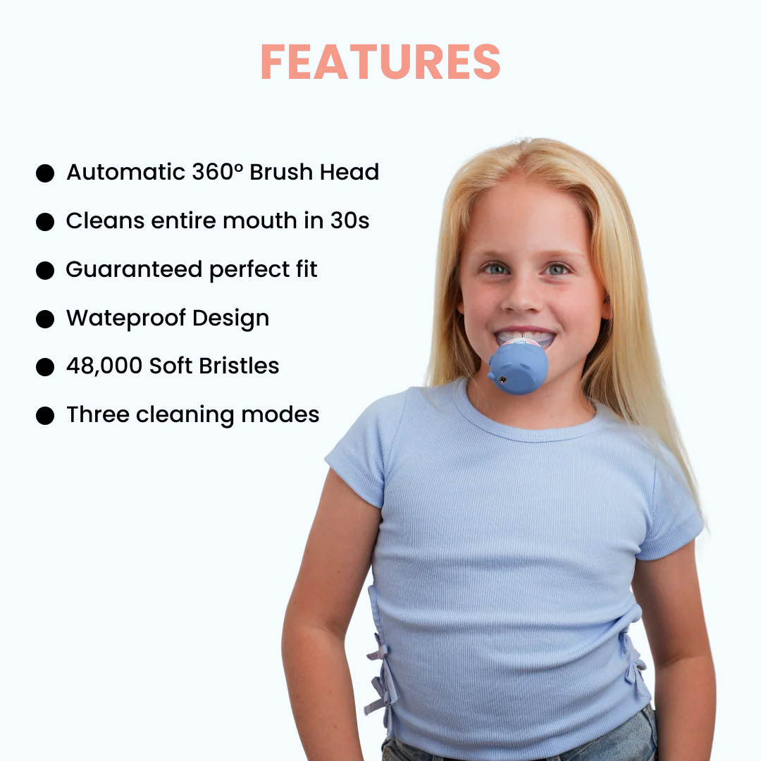 GlowBrush™ Kids – Bubbly Blue