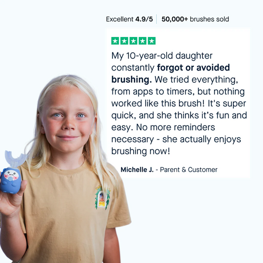 GlowBrush™ Kids – Bubbly Blue